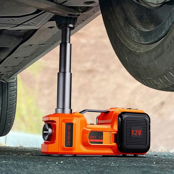 Набір 3в1 електродомкрат+компресор+ліхтар до 5 тонн потужність 180W XPRO ZSY03-X (43479- ZSY03-X_4101) | Зображення 6