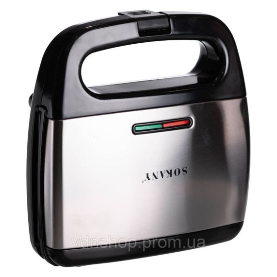 Электрогриль прижимной с антипригарным покрытием 750 Вт Sokany SK-08073 | Зображення 2