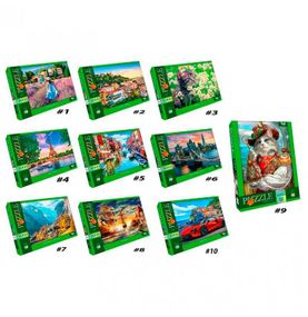 Пазли Danko Toys 1000 елементів Різнокольоровий shop (2000990579478)
