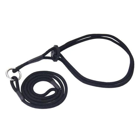 Набір мотузок на застібках, наручники та поножі Romfun з нашийником, чорний sexstyle | Зображення 4