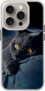 Чохол на iPhone 15 Pro Димчастий кіт "825pm-3096-2448"