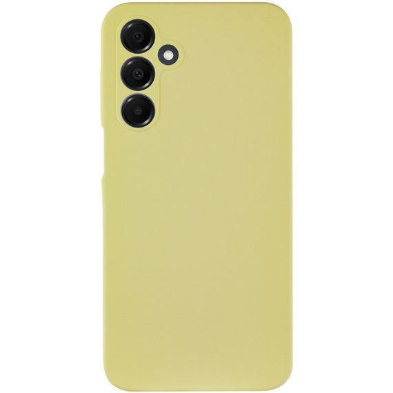 Чохол Silicone Cover Lakshmi Full Camera (AA) для Samsung Galaxy A16 4G/5G Жовтий / Mellow Yellow | Зображення 1