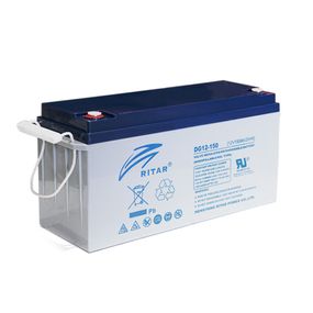 Аккумуляторная батарея GEL RITAR DG12-150, Gray Case