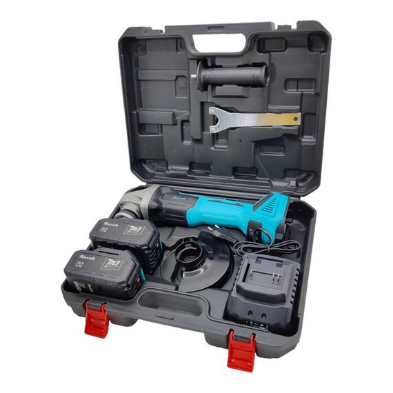 Кутова шліфувальна машина з магнієвим корпусом редуктора XPRO 2400 Вт (47310-_1393) | Зображення 4