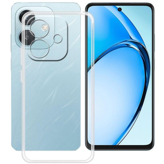 TPU чохол Epic Transparent 1,5mm Full Camera для Oppo A3 4G / A3x 4G/ A40m Безбарвний (прозорий) | Зображення 1