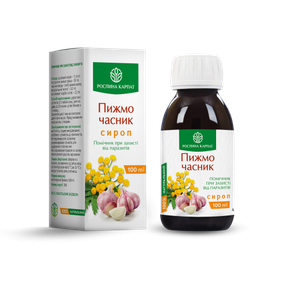 Сироп Пижмо та Часник 100мл.