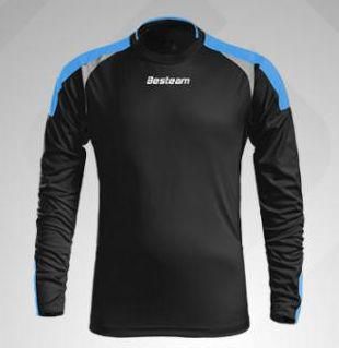 Футболка воротарська з захистом Best Team GK-30165 Black