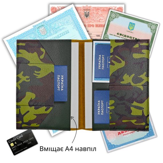 Органайзер для документів А5 Камуфляж Піксель | Зображення 2