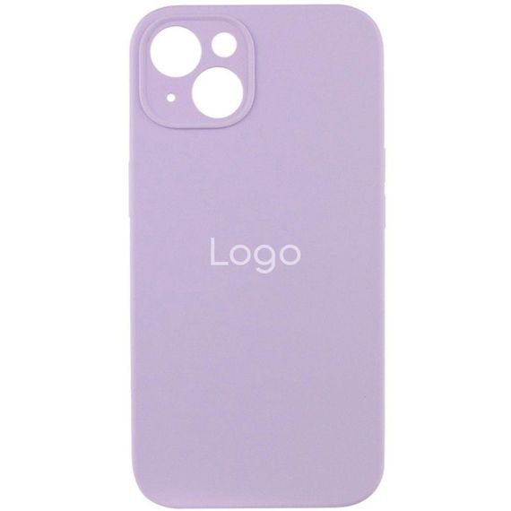 Чохол Silicone Case Full Size with Frame для iPhone 14 Колір 01.Mint