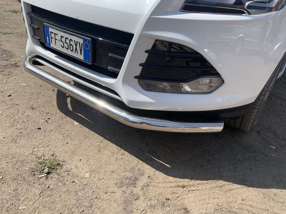 Передняя защита ST008 (нерж.) 51 мм для Ford Kuga/Escape 2013-2019 гг | Зображення 6