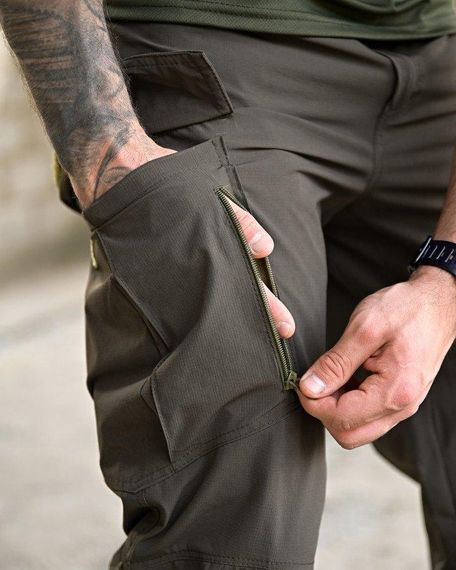 Стрейчеві літні тактичні штани OBLIVION олива    ДЛ7353 | Зображення 5