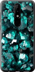 Чехол на Nokia 5.1 Plus Кристаллы 2 "3674u-1543-17620"