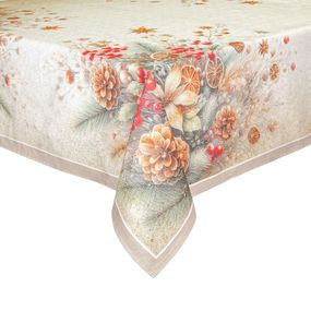 Скатертина Home Line 129743  120x150  Напівпанамський; Бавовна Принт