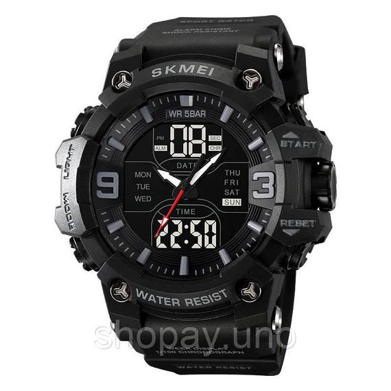 Годинник наручний чоловічий SKMEI 2222BK | Зображення 1