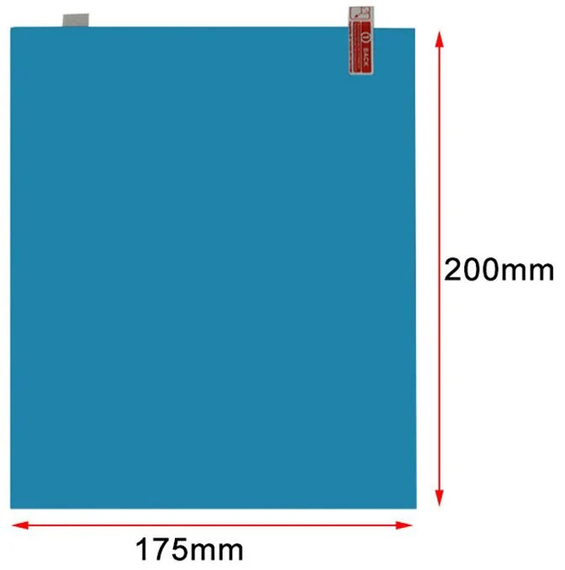 Наклейка антидождь на автомобиль (2 шт) 175x200mm (sv1266) | Зображення 1