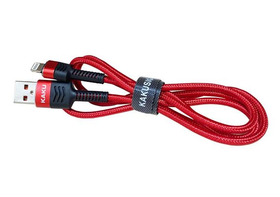 USB кабель Kaku KSC-297 USB - Lightning 1m - Red | Зображення 2