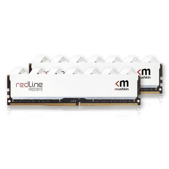 Модуль пам'яті для комп'ютера DDR4 16GB (2x8GB) 3600 MHz Redline White Mushkin (MRD4U360JNNM8GX2) | Зображення 1