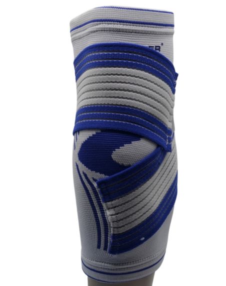 Налокітник Power System PS-6007 Elbow Support Pro White/Blue (1шт.) S/M | Зображення 4