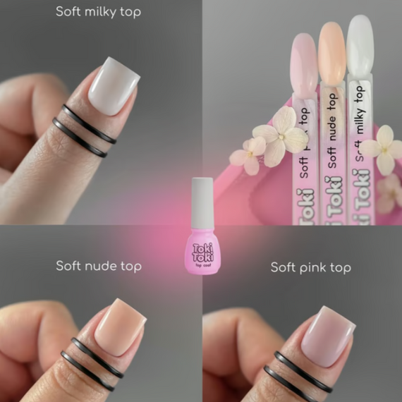 Топ Toki-Toki Soft Pink Top без липкого слоя 5мл | Зображення 2