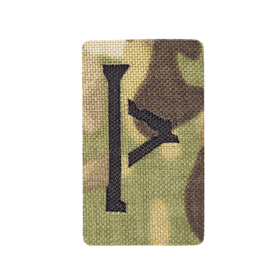 Патч Camotec Руна Турісаз (3*5) Multicam (9116)