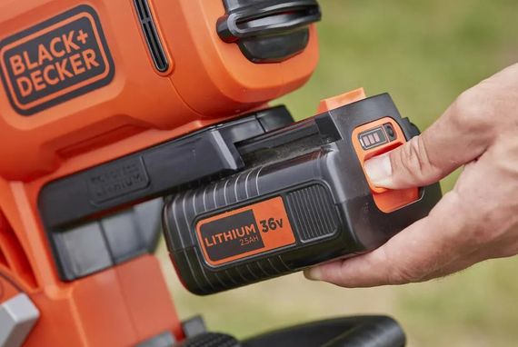 Садовий пилосос акумуляторний BLACK+DECKER з АКБ та ЗП BCBLV3625L1 | Зображення 6
