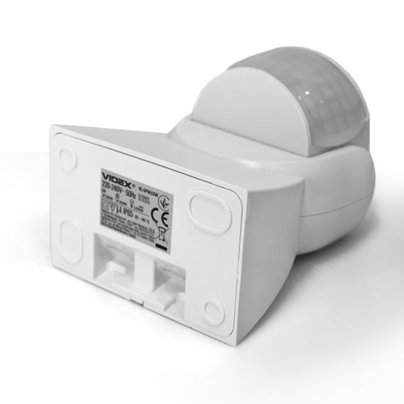 Датчик руху та освітленості VIDEX VL-SPW15W 220V 1200W IP65 інфрачервоний білий | Зображення 5