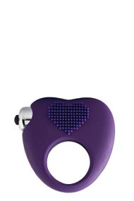 Эрекционное кольцо с вибрацией Dream Toys FLIRTS COCKRING PURPLE sexstyle