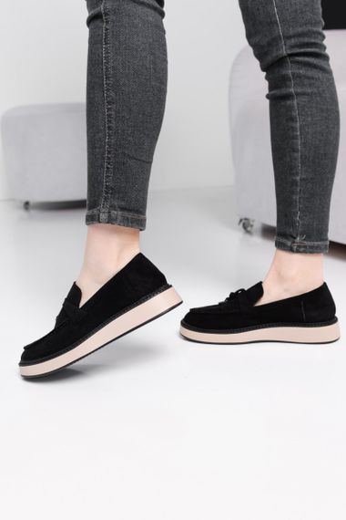 Лоферы женские Fashion Isolde 3897 40 размер 255 см Черный | Зображення 6