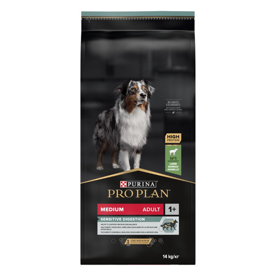 Сухий корм Purina ProPlan MediumSensitive для собак середніх порід з чутливим травленням з ягням 14кг | Зображення 2