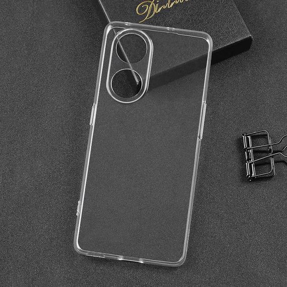 TPU чохол Epic Transparent 1,5mm Full Camera для Oppo Reno 8 T 4G Безбарвний (прозорий) | Зображення 4