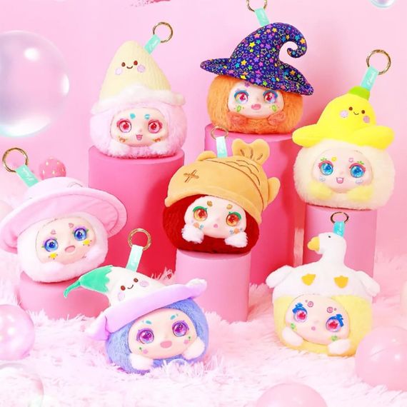Коллекционная мягкая игрушка с кольцом "Милашки в шляпках" POP TOP 556022 в ассортименте | Зображення 7