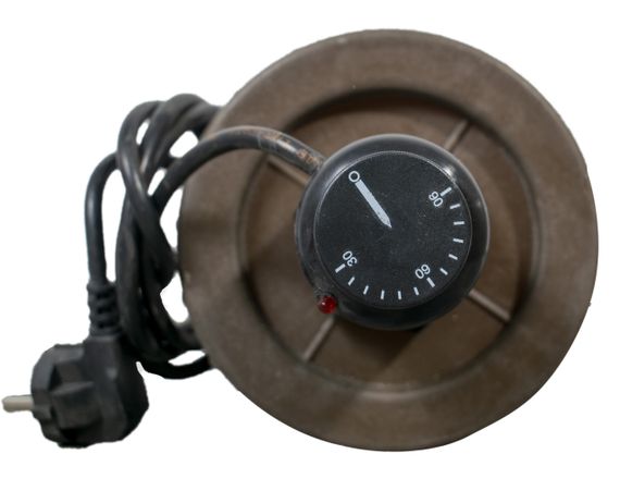 Тэн 2 кВт для летнего душа крышка с подогревом и терморегулятором (Бак 70 литров) | Зображення 2