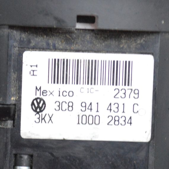 Перемикач світла фар Volkswagen Golf Caddy Passat Transporter Touran Фольксваген 3C8941431C | Зображення 2