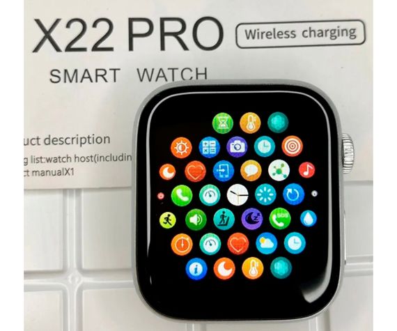 Cмарт Часы XPRo X22 PRO smart watch 1.75" с беспроводной зарядкой синие (X22 PRO_1155) | Зображення 6