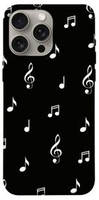 Чохол з картинкою Notes on black для Apple iPhone 15 Pro Max (6.7")