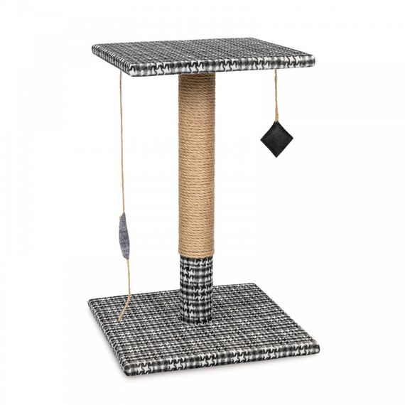 Кігтеточка Природа Фелікс МІКС стовпчик з платформою для котів 36х36х54 см