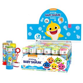 Мильні бульбашки в дисплеї Baby Shark 60 мл