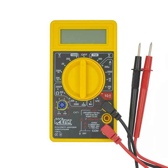 Мультиметр цифровой универсальный 73014 Werk