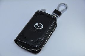 Ключница для авто Кожа KeyHolder MAZDA