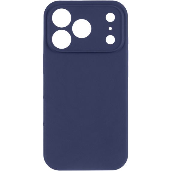 Чохол Silk Full Camera Protective (AA) NO LOGO для Apple iPhone 17 Pro Max / 18 Pro Max (6.9") Синій / Deep navy | Зображення 1