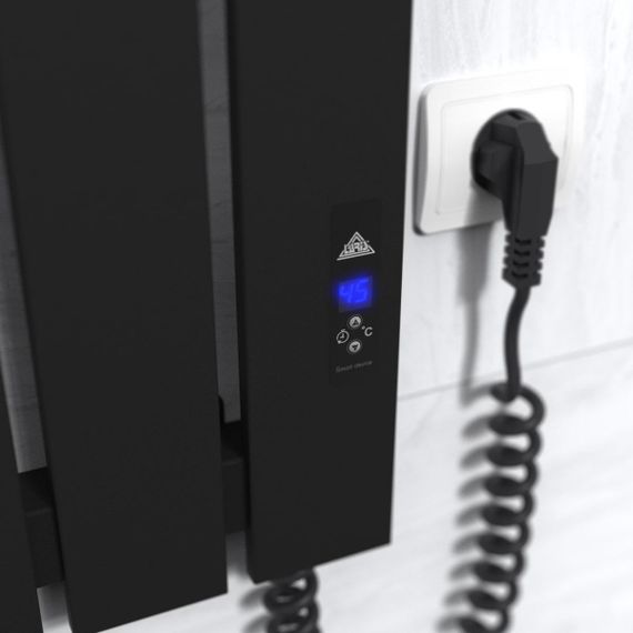 Електрична рушникосушарка Laris Зебра Бостон ЧФ(Ч)6 1200 Е (підкл. справа) | Зображення 4