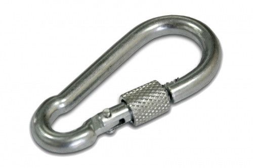 Карабин с замком 7х70мм оц. (пачка, кратно 20шт) APRO