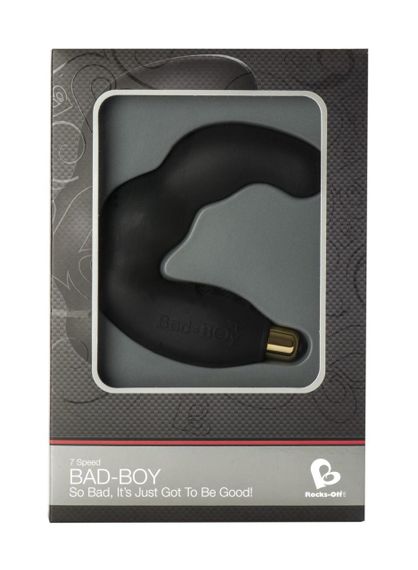 Вібромасажер простати і промежини Rocks Off Bad-Boy Black | Зображення 1