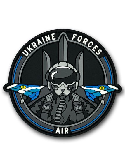 Патч (шеврон) "Ukraine Forces AIR" ПВХ