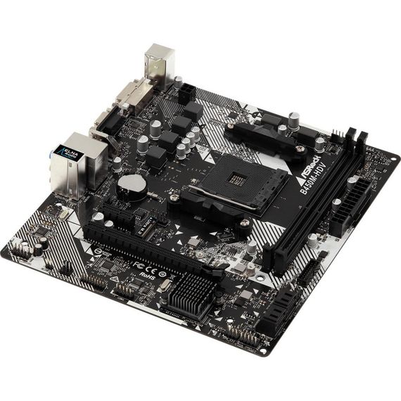 Материнська плата ASRock B450M-HDV R4.0 | Зображення 1