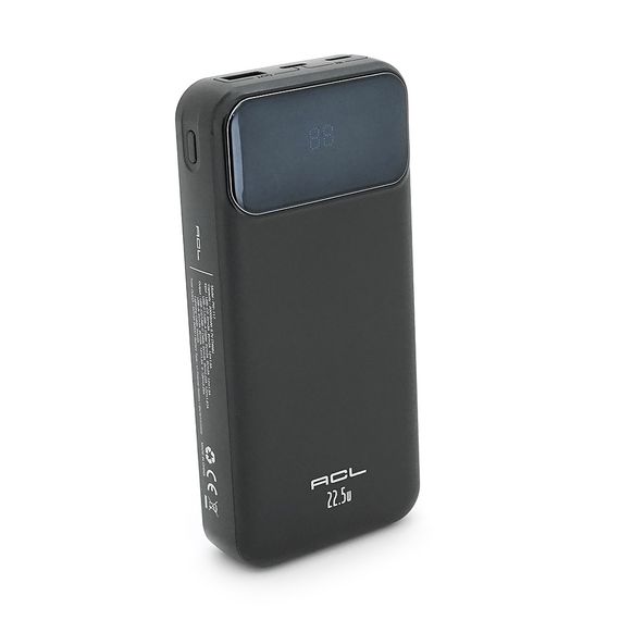 Powerbank ACL PW-117 20000mAh, PD22.5W, 1xUSB+2xUSB-C, 0.47кг