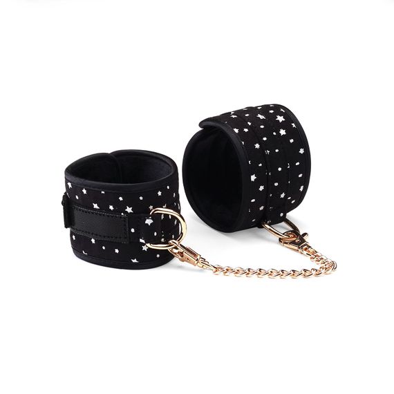 Набір Liebe Seele Stary Nights 7pcs Bondage Kit, фіксатори, нашийник з повідцем, кляп, флогер, маска | Зображення 7