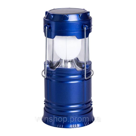 Ліхтар кемпінговий акумуляторний підвісний USB 9×20 см туристичний підвісний ліхтар 36Вт Синій HP-DT-1 | Зображення 5