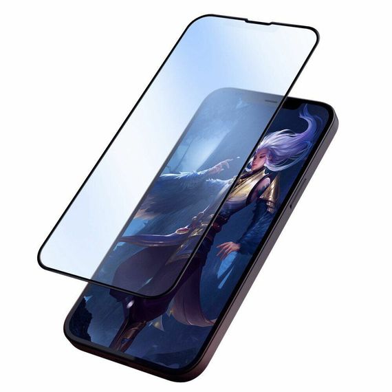 Матове захисне скло 2.5D для iPhone 15 колір Чорний | Зображення 2