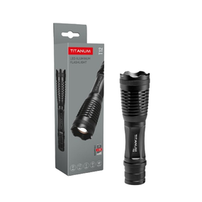 Ліхтарик LED портативний 350 Lm 6500К чорний TLF-T12 Titanum
